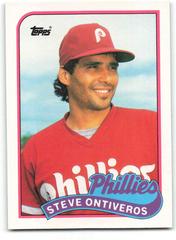 Steve Ontiveros #90T Baseball Cards 1989 Topps Traded Prices