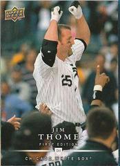 Jim Thome Baseball Cards 2008 Upper Deck First Edition Prices