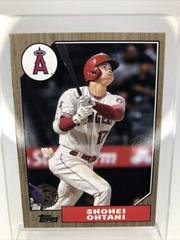 Shohei Ohtani [Gold] #T87-1 Baseball Cards 2022 Topps 1987 Prices