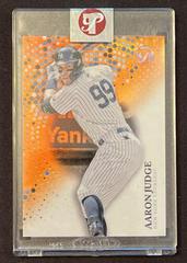 Aaron Judge [Encased Orange] #99 Baseball Cards 2022 Topps Pristine Prices
