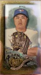 Hyun Jin Ryu [Mini Gold] Baseball Cards 2022 Topps Allen & Ginter Chrome Prices