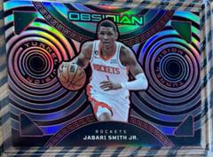 Jabari Smith Jr. [Red] #18 Basketball Cards 2022 Panini Obsidian Tunnel Vision Prices