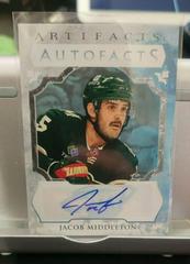 Jacob Middleton #AF-MI Hockey Cards 2023 Upper Deck Artifacts Autograph Facts Prices