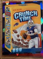 Josh Allen [Cubic] #CT-3 Football Cards 2022 Panini Donruss Crunch Time Prices