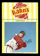 Vic Davalillo Baseball Cards 1966 Kahn's Wieners Prices