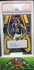 Nico Collins [Gold Die Cut] #RS-NCO Football Cards 2021 Panini Select Rookie Signatures Prices