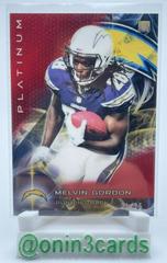Melvin Gordon [Red Refractor] Football Cards 2015 Topps Platinum Prices