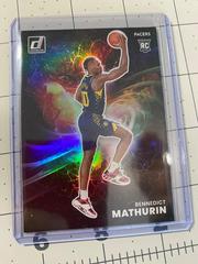 Bennedict Mathurin #6 Basketball Cards 2022 Panini Donruss Night Moves Prices