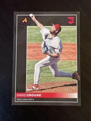 Hans Crouse [Purple] #10 Baseball Cards 2022 Panini Chronicles Pinnacle Prices