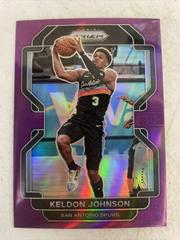 Keldon Johnson [Purple Prizm] Basketball Cards 2021 Panini Prizm Prices