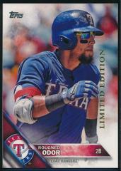 Rougned Odor #16 Baseball Cards 2016 Topps Limited Edition Prices