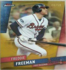 Freddie Freeman Baseball Cards 2019 Topps Finest Prices