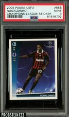 Ronaldinho Soccer Cards 2009 Panini UEFA Champions League Sticker Prices