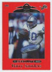 Barry Sanders [Red] #39 Football Cards 1999 Playoff Absolute Prices