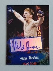 Mike Brown [Autograph] #143 Ufc Cards 2010 Topps UFC Main Event Prices