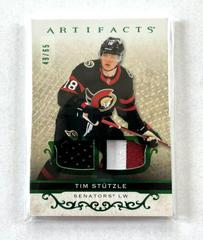 Tim Stutzle [Material Emerald] Hockey Cards 2022 Upper Deck Artifacts Prices