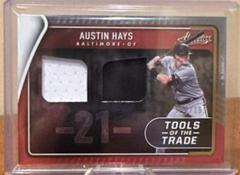 Austin Hays Baseball Cards 2022 Panini Absolute Tools of the Trade 2 Swatch Prices