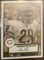 Adrian Peterson #12 Football Cards 2006 Topps Heritage Prices
