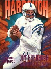 Jim Harbaugh [Rave] #135 Football Cards 1997 Skybox Impact Prices