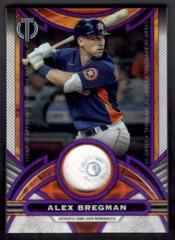 Alex Bregman [Purple] #SOA-AB Baseball Cards 2023 Topps Tribute Stamp of Approval Relics Prices