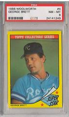 George Brett Baseball Cards 1986 Woolworth Prices