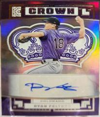 Ryan Feltner #C-RF Baseball Cards 2022 Panini Capstone Crown Autographs Prices