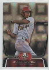 Oscar Taveras [Xfractor] Baseball Cards 2012 Bowman Platinum Prospects Prices