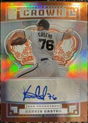 Kervin Castro [Silver] #C-KC Baseball Cards 2022 Panini Capstone Crown Autographs Prices