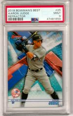 Aaron Judge [Refractor] #25 Baseball Cards 2018 Bowman's Best Prices