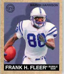 Marvin Harrison #28 Football Cards 1997 Fleer Goudey Prices
