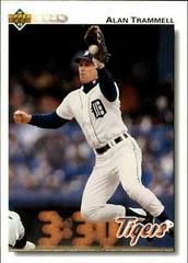 Alan Trammell [Gold Hologram] #273 Baseball Cards 1992 Upper Deck Prices