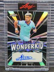 Alvaro Sanz [Prismatic Black] Soccer Cards 2022 Leaf Metal Wonderkid Autographs Prices