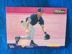 Derek Jeter [Gold Signature] Baseball Cards 1995 Collector's Choice Prices