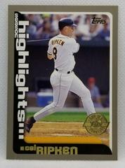 Cal Ripken Jr. [Home Team Advantage] Baseball Cards 2000 Topps Prices