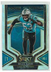 Brian Burns Football Cards 2019 Panini Select Rookie Selections Prices