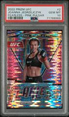 Joanna Jedrzejczyk [Pink Pulsar] #2 Ufc Cards 2022 Panini Prizm UFC Fearless Prices