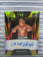 Iron Sheik [Gold Flash Prizm] Wrestling Cards 2022 Panini Select WWE Signature Selections Prices