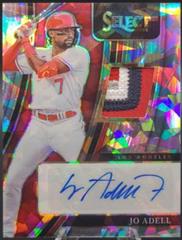Jo Adell [Cracked Ice] #SM-JO Baseball Cards 2022 Panini Select Signature Materials Prices