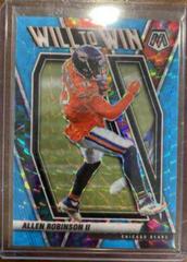 Allen Robinson II [Blue Fluorescent] Football Cards 2021 Panini Mosaic Will to Win Prices