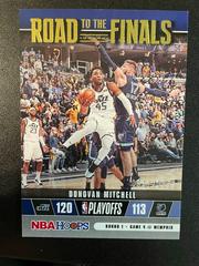 Donovan Mitchell #32 Basketball Cards 2021 Panini Hoops Road to the Finals Prices