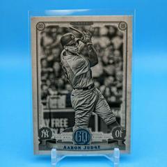 Aaron Judge [Black & White] #300 Baseball Cards 2019 Topps Gypsy Queen Prices