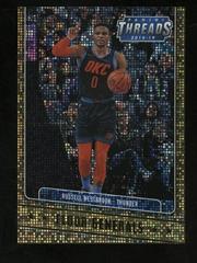 Russell Westbrook [Dazzle Gold] Basketball Cards 2018 Panini Threads Floor Generals Prices