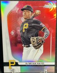 Ke'Bryan Hayes [Red Refractor] Baseball Cards 2020 Bowman Sterling Prices