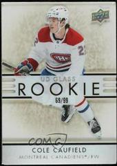 Cole Caufield [Gold] Hockey Cards 2021 Upper Deck Ovation UD Glass Rookies Prices