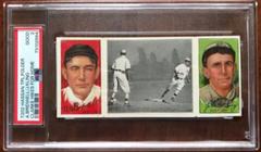 A. Bridwell, J. Kling [Clarke Hikes for Home] Baseball Cards 1912 T202 Hassan Triple Folder Prices