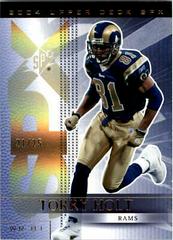 Torry Holt [Spectrum Gold] Football Cards 2004 Spx Prices