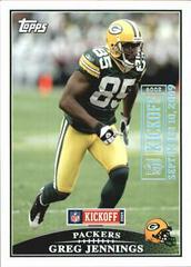 Greg Jennings #12 Football Cards 2009 Topps Kickoff Prices