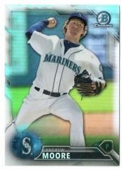 Andrew Moore [Refractor] #BCP234 Baseball Cards 2016 Bowman Chrome Prospect Prices
