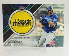 Julio Rodriguez #POTP-JR Baseball Cards 2023 Topps Patchwork of the Past Commemorative Patch Prices