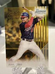 Juan Soto [Gold] #ST-JS Baseball Cards 2022 Bowman Sterling Tek Prices